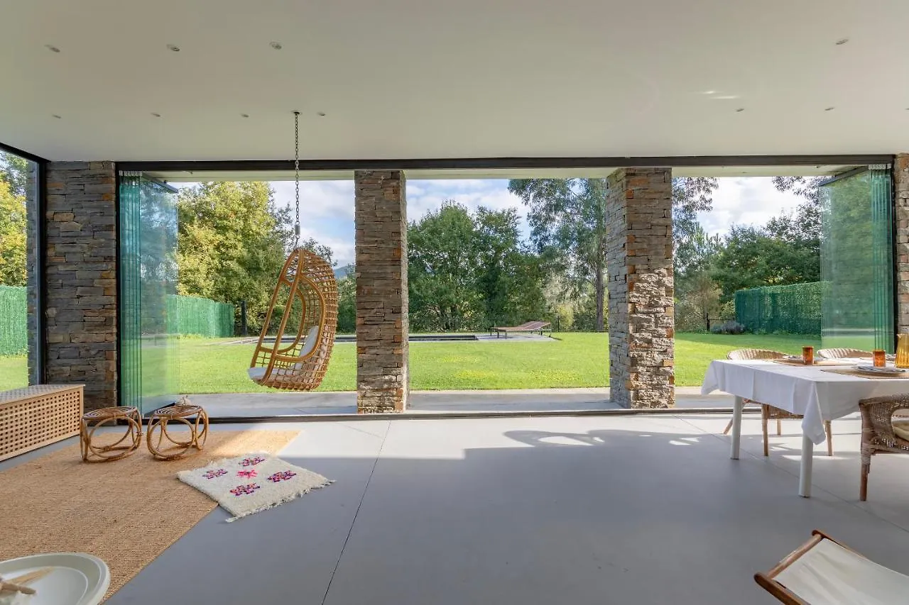 Villa Casa Moderna Con Piscina Y Vistas Al Bosque. Mungia 0*,